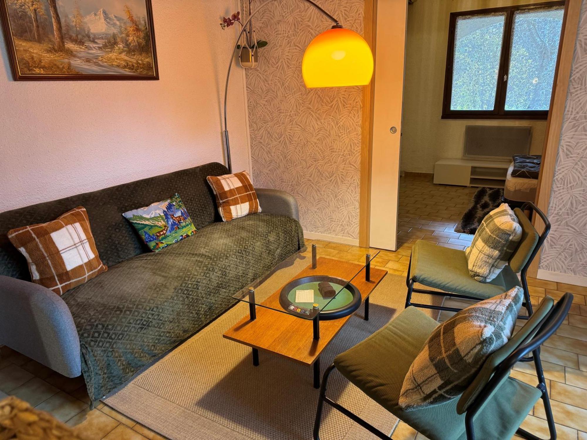 Ferienwohnung Venosc-Les 2 Alpes , Rez De Jardin Exterior foto